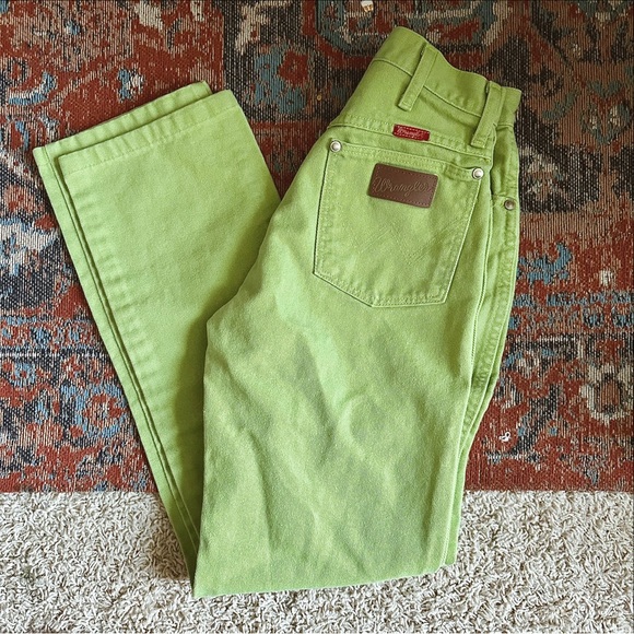 Wrangler Jeans Vintage Green Wrangler Jeans Perfect For